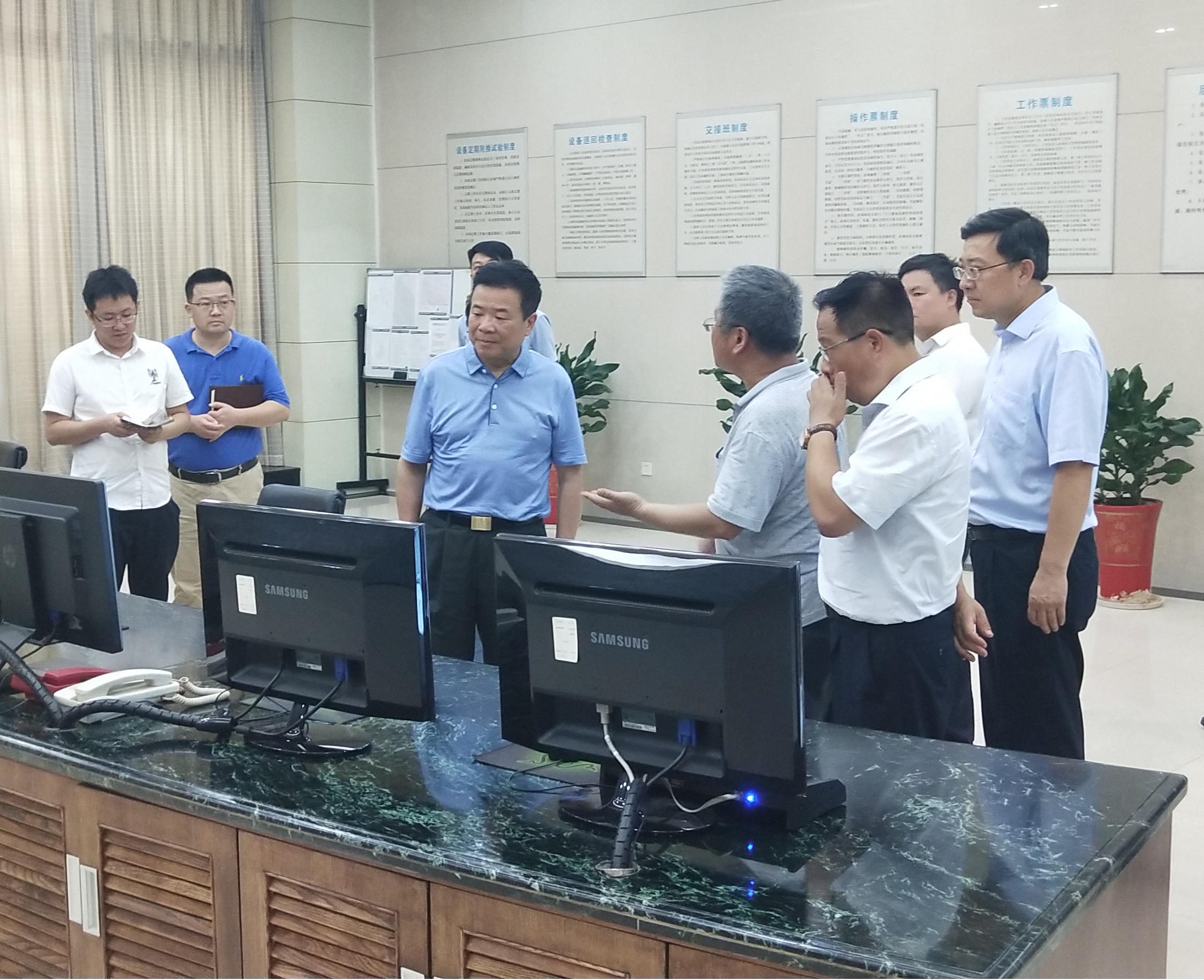 陈飞副省长到开云体育(中国)官方网站株洲航电枢纽考察调研