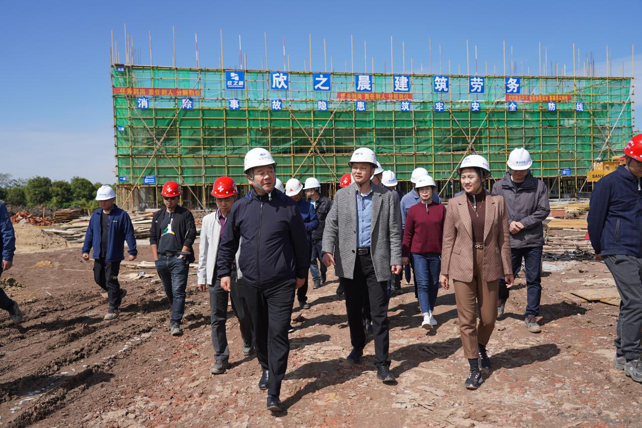 陈景鸿带队到开云体育(中国)官方网站开展安全生产检查